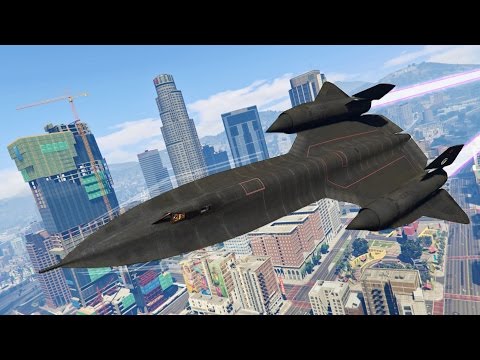 GTA 5 Real Life Military Mod - FASTEST JET IN THE WORLD!! GTA 5 Blackbird Mod! (GTA 5 Mods Gameplay) - UC2wKfjlioOCLP4xQMOWNcgg