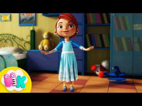 Mama heeft een kleine meid 👩👧 Leerzame Liedjes voor Kinderen | Liedjes over Klaarmaken | HeyKids