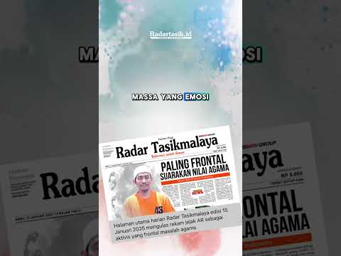 Suara Frontal AR Membawa Agama Terbungkam Kasus Rudapaksa #radartasikid