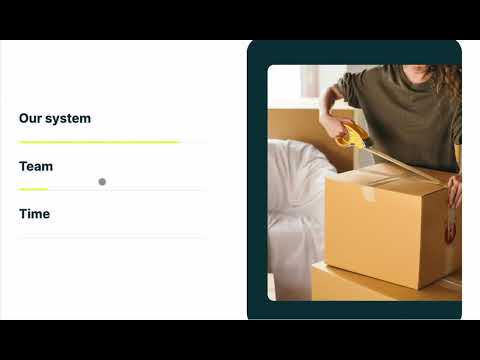 Moving Service Website Builder, Cargo Moving Website Template