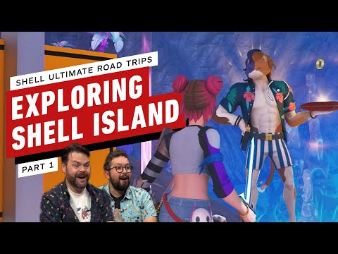 Exploring Shell Island's Grotto Point & Mystical Castle in Fortnite - Ep. 1