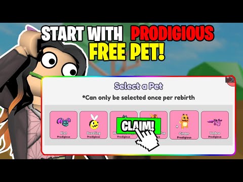 COLLECT ALL PETS - *HOW TO* Start off with PRODIGIOUS, MYTHIC, ASCENSION PET! SUPER OP!!! - ROBLOX!