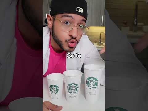 is starbucks scamming its customers? #shorts #foodshorts
