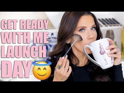 GET READY WITH ME | Halo Beauty Launch Day - UC4qk9TtGhBKCkoWz5qGJcGg