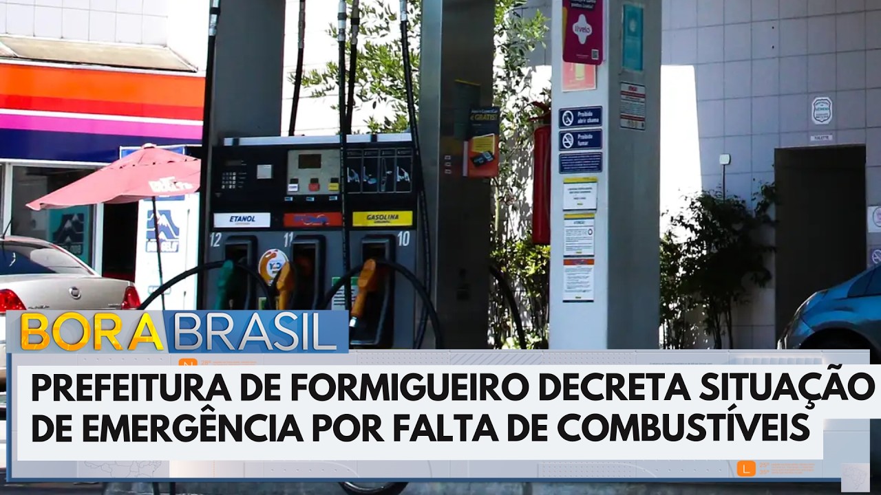 RS: Formigueiro declara emergência devido a falta de combustíveis | Bora Brasil