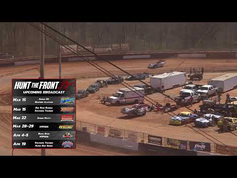 www.huntthefront.tv | LIVE LOOK-IN | Lavonia Speedway's Spring Natty | Lavonia, GA | March 8th 2025 - dirt track racing video image