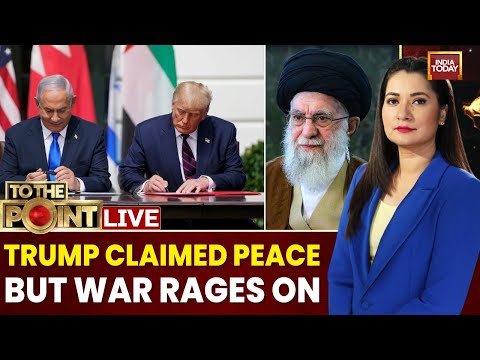 To The Point With Pooja Shali: Trump Made Peace Deal Between Iran, Israel Happen, But At What Cost?