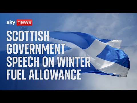Watch Live: Scottish Government allocates £20 million for winter fuel benefit