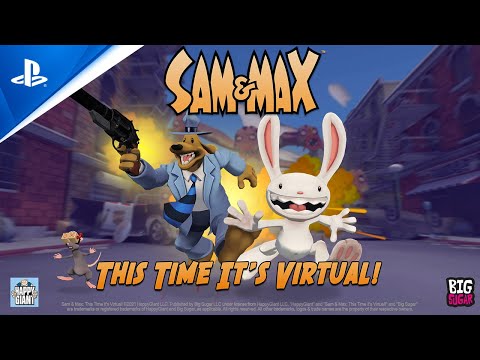 Sam & Max: This Time It’s Virtual! - Release Trailer | PS VR