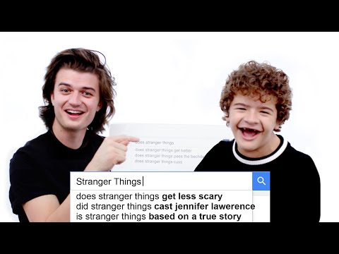 Stranger Things Cast Answer the Web's Most Searched Questions | WIRED - UCftwRNsjfRo08xYE31tkiyw