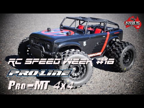 RC SPEED WEEK #18 - Proline Pro-MT 4x4 with Hobbywing Max8 - UCOfR0NE5V7IHhMABstt11kA