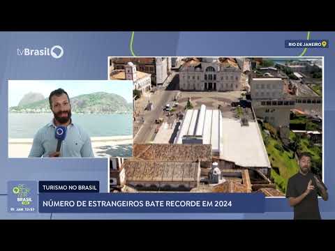 Número de estrangeiros bate recorde em 2024