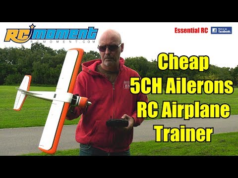 *FIRST CHEAP RC AIRPLANE TRAINER WITH AILERONS* DHC-2 A600 5CH 3D6G SYSTEM: ESSENTIAL RC FLIGHT TEST - UChL7uuTTz_qcgDmeVg-dxiQ