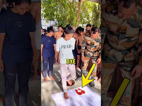 Why Indian Army Recruits Step Into Red Dye.