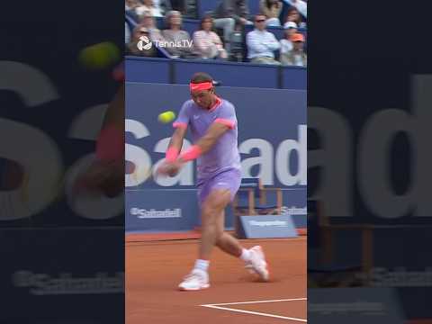 VINTAGE Rafael Nadal Backhand 😍