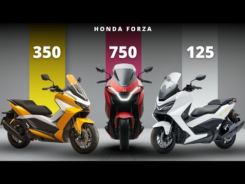 All New 2025 Honda Forza 125, 350 & 750!!