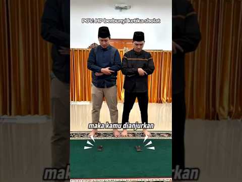 POV Lupa Silent <strong>HP</strong> Pas Shalat Berjamaah ‼️ #short #faktaunik #shortvideo