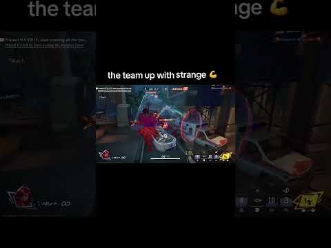 the team up ability with strange 💪 #fyp #marvelrivals #witch #funny #duelist #dps #quad #sw #viral