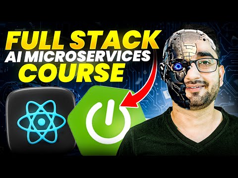 Master Full Stack AI Driven Microservices: Spring Boot, Spring Cloud, Keycloak, React [10 HOURS]