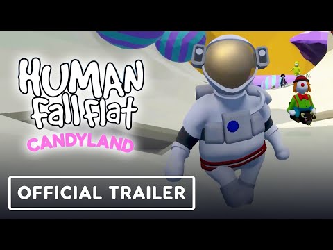 Human Fall Flat - Official Candyland Level Launch Trailer