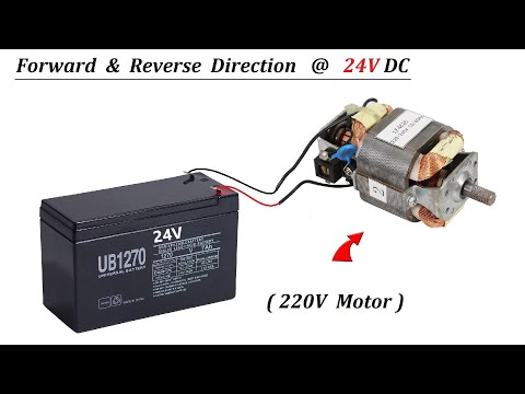 220V Washing Machine Universal Motor ( Direction Change ) | Forward - Reverse , Clock - Anti Clock