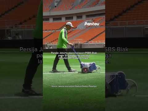 JIS Belum Siap Pakai, Laga Persija Lawan PSBS Dimainkan di Pakansari #shorts