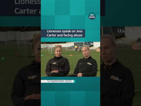 Beth Mead hails fellow Lioness Jess Carter's courage after racist abuse #news #itvnews