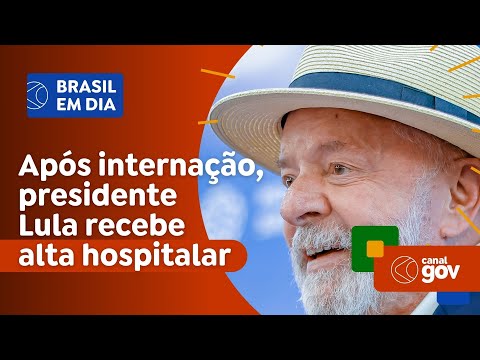 Presidente Lula recebe alta hospitalar