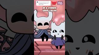 el caballerito y su enamorada 😸 #humor #fandub #silksong #hollowknight