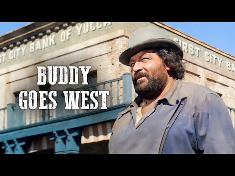Buddy Goes West | Comedy | Bud Spencer | Western | English