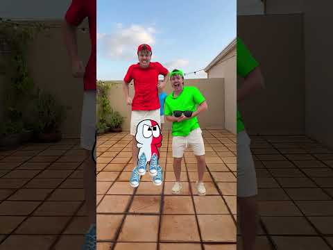 Entregando roupas para os amigos!