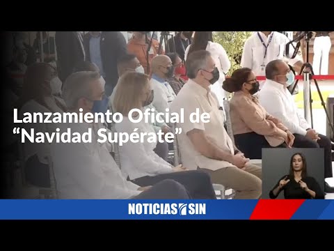 EN VIVO Gobierno lanza “Navidad Supérate”