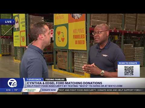 Forgotten Harvest CEO Adrian Lewis talks about the need in the community