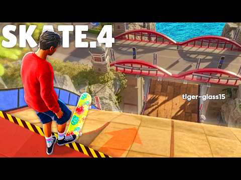 Nieuwe MEGA MAP in Skate 4 !!
