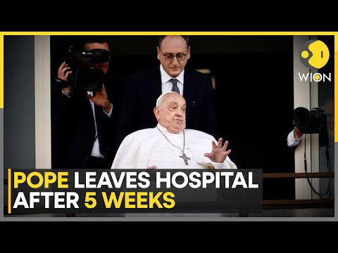 Pope Francis Makes First Public Appearance Since Hospitalisation | World News | WION