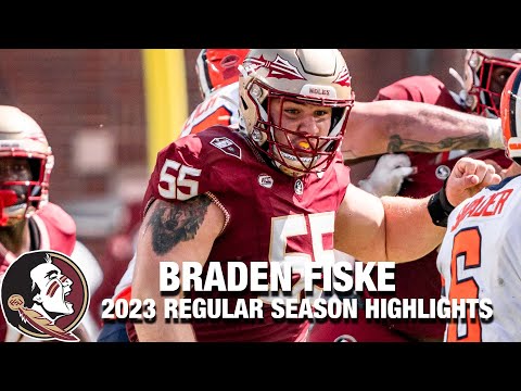 Braden Fiske Regular Season Highlights Florida State Dl Bvm Sports