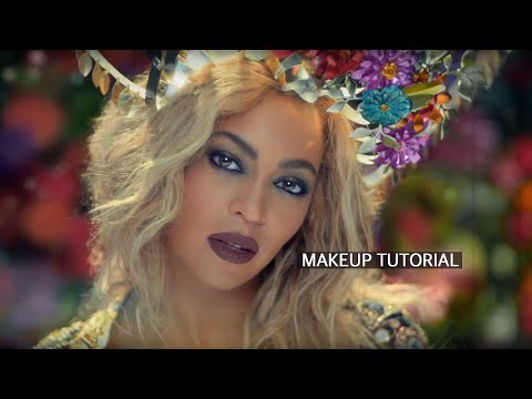 BEYONCE Inspired - Hymn For The Weekend Makeup Tutorial - UCzTKskwIc_-a0cGvCXA848Q