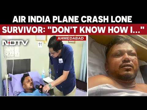 Air India Plane Crash Survivor Interview | "Don't Know How I Got Saved": Plane Crash Survivor