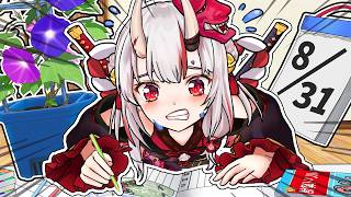 【アニメ】朝顔育成と絵日記と自由研究、24時間で全部やる