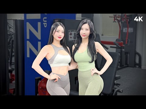 【등 운동】 니코틴 그녀와 신입모델
