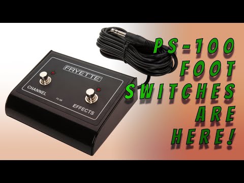 PS100 Footswitch Commercial