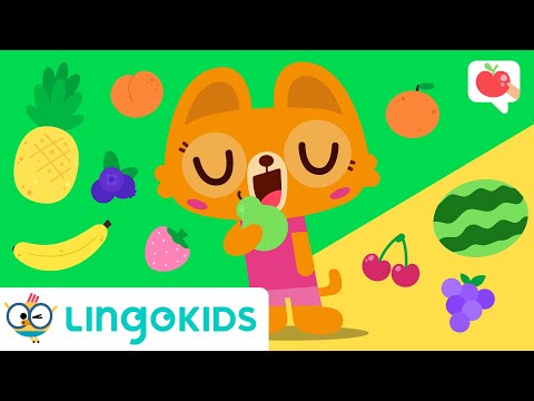 FRUITS for kids 🍓 | VOCABULARY, SONGS and GAMES in English | Lingokids