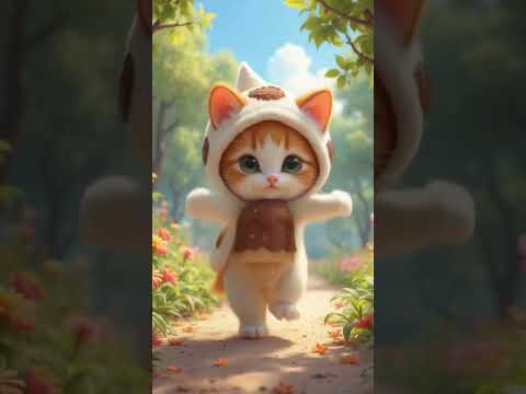 猫の動画サムネイル - AIcatdance#shorts #funny #dance#kittten #dance#catdance#kittten #猫#ダンス