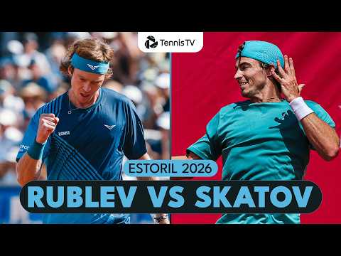 Andrey Rublev Clinical Performance vs Timofey Skatov | Estoril 2026 Highlights