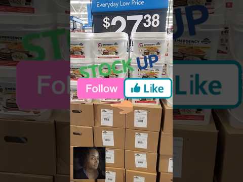 Walmart Survival Food Kits: Stock Up Before It’s Too Late! | Long Shelf Life & Essential Meal