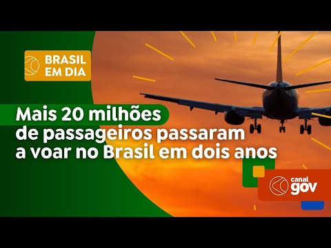 Mais 20 milhões de passageiros passaram a voar no Brasil em dois anos