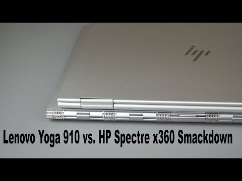 Lenovo Yoga 910 vs. HP Spectre x360 Comparison Smackdown - UCW6J17hZ_Vgr6cQgd_kHt5A