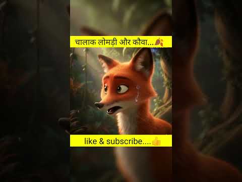 Chalak Lomdi aur Kauve .... 🦊🐧#like #trending #viral #subscribe #shortvideo #youtubeshorts ###