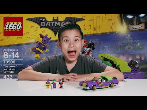 THE JOKER NOTORIOUS LOWRIDER - The LEGO Batman Movie Set 70906 Time-lapse, Unboxing & Review - UCHa-hWHrTt4hqh-WiHry3Lw