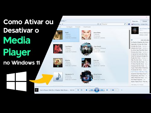 Como Ativar/Desativar o Media Player no Windows 11